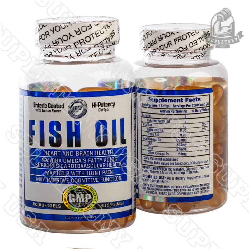 Hi-Tech HI TECH FISH OIL 90kaps kwasy omega-3