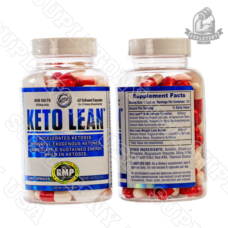 HI-TECH KETO LEAN 120 kapsułek detox ciała wersja z USA