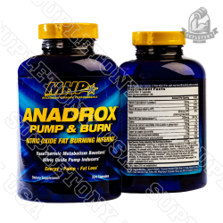 MHP Anadrox Pump & Burn smak naturalny 224 szt.